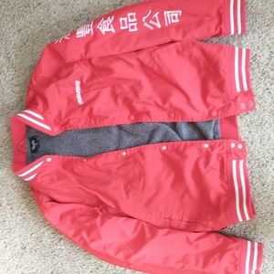 Primitive Fleece Lined Varsity Jacket